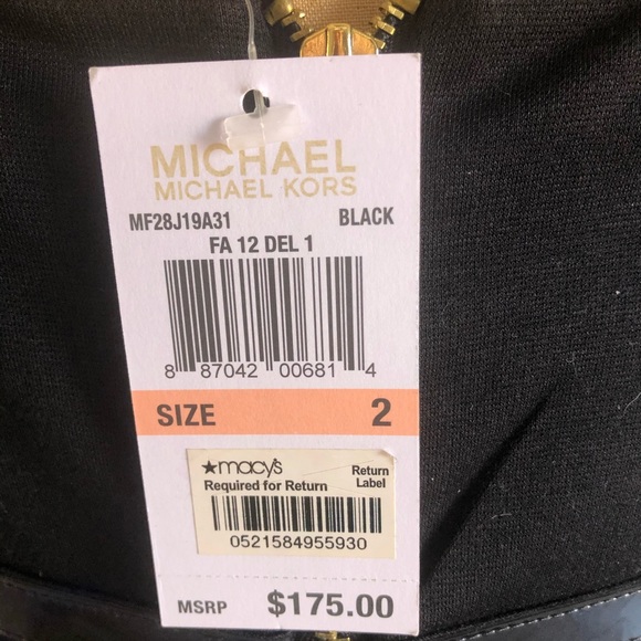 Michael Kors black cocktail dress  NWT - Picture 5 of 5